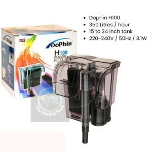 dophin h100 hob filter from thebubblenest