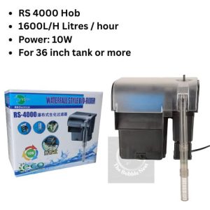 Most powerfull hob filter brand rs 4000 from the bubble nest